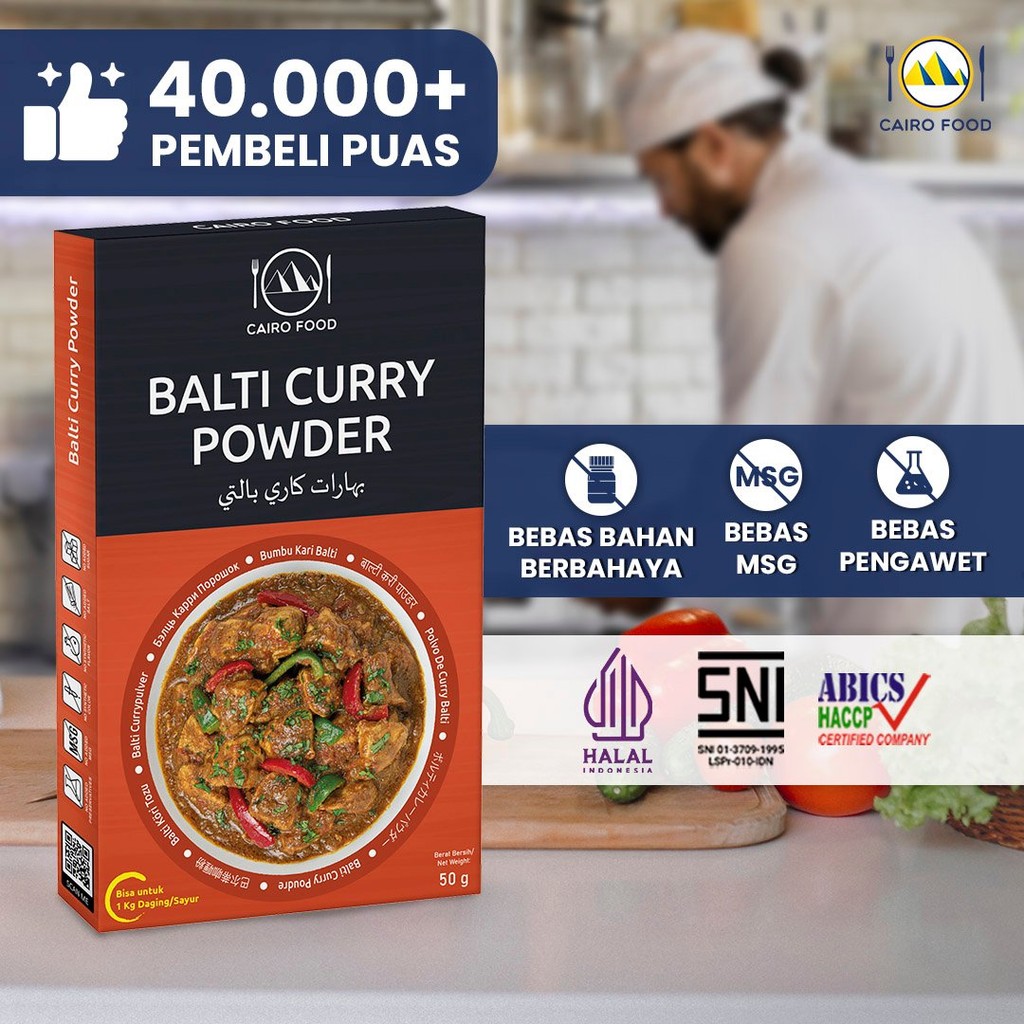 

Cairo Food - Bumbu Kari Balti Asli Rempah