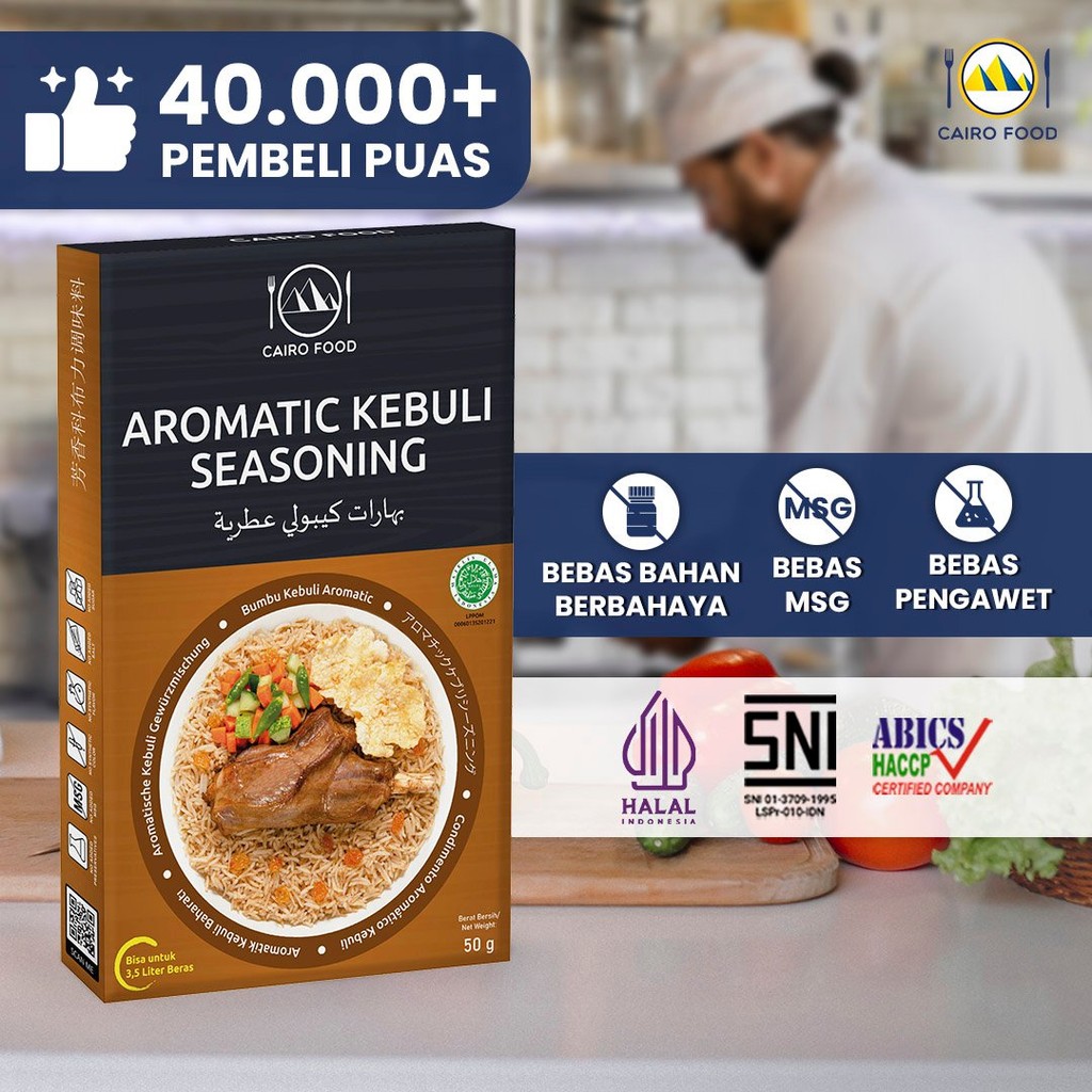 

Cairo Food - Bumbu Kebuli Aromatic Asli Rempah