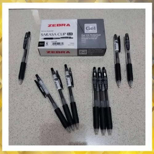 

Pen Zebra Sarasa 0.5, 0.7, dan 1.0 (1 lusin / 12 Buah)