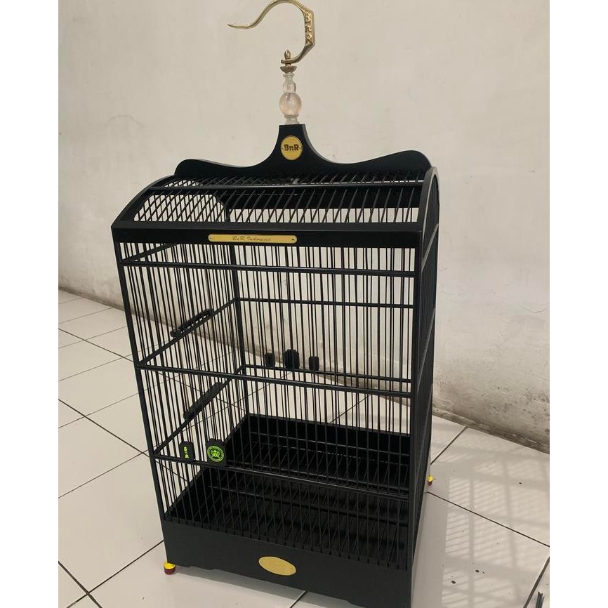 sangkar bnr black doff kotak