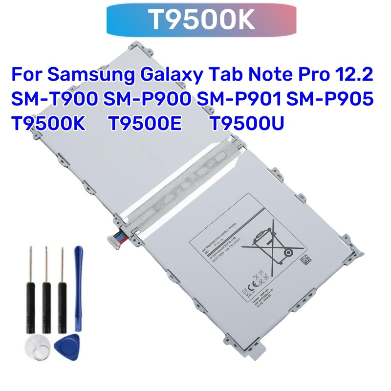 New 9500mAh T9500C Battery For Samsung Galaxy Tab Note Pro 12.2 SM-T900 SM-P900 SM-P901 SM-P905