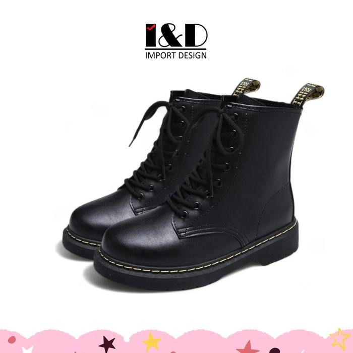 [ Import Design ] Sepatu Boots Shoes Wanita Import Sepatu Boots Fashion Wanita Premium Quality Karet