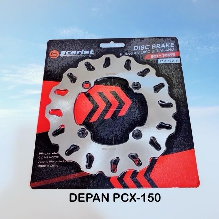 Piringan Cakram Depan PCX 150 / Belakang PCX 150 / PCX 160 / ADV 150 / GTR 150 Standar Variasi 220mm