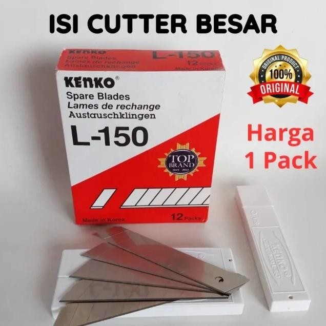 

AT ISI CUTTER BESAR KENKO L 150 ( 12 TUBE )