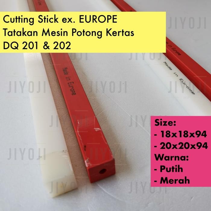 

AT Cutting Stick Tatakan Mesin Pisau Potong Kertas DQ 201 202 ex. Eropa