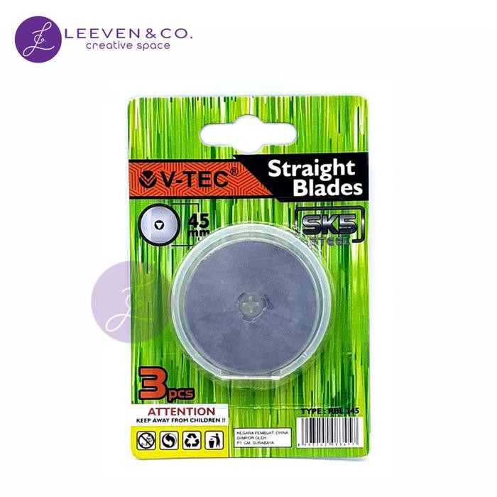 

AT V-TEC STRAIGHT BLADE REFILL BLADE FOR ROTARY CUTTER