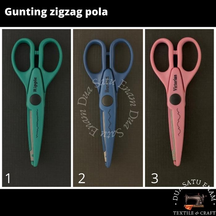 

AT Gunting Zigzag Pola Motif
