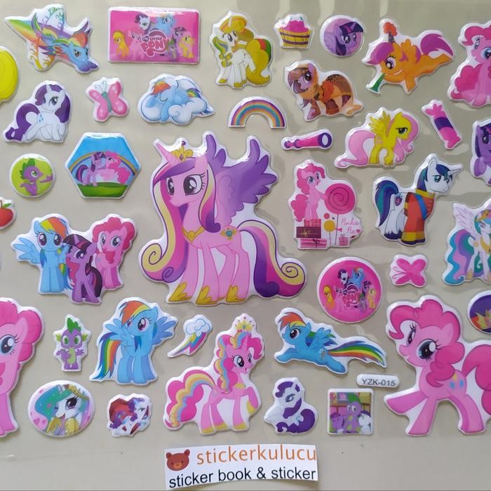 

AT Stiker timbul LITTLE PONY ukuran besar