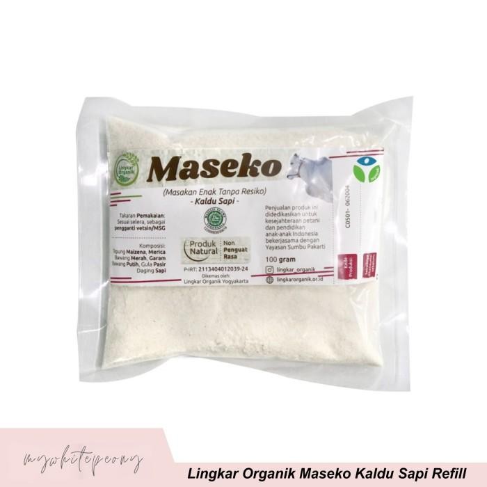 

(Expert) Kaldu Sehat Maseko Sapi Lingkar Organik Refill Plastik 100gram