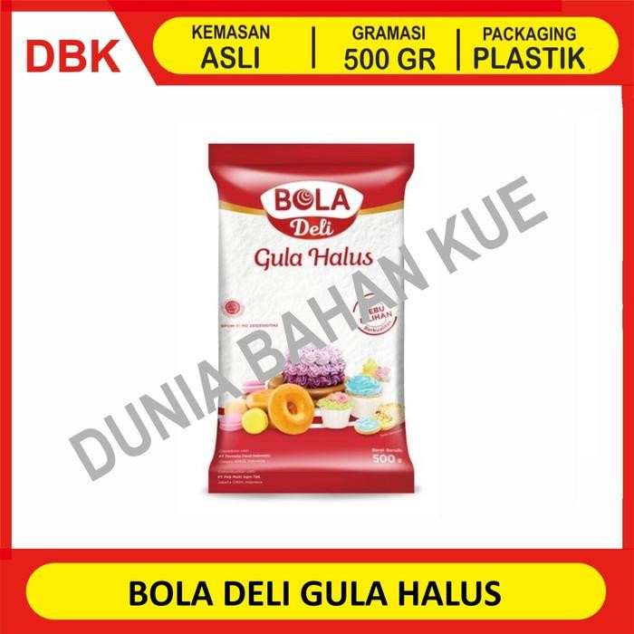 

(Expert) BOLA DELI GULA HALUS 500 GR / GULA TEPUNG