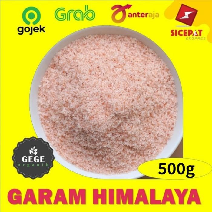 

(Expert) 500g garam organik halus himalaya pink salt