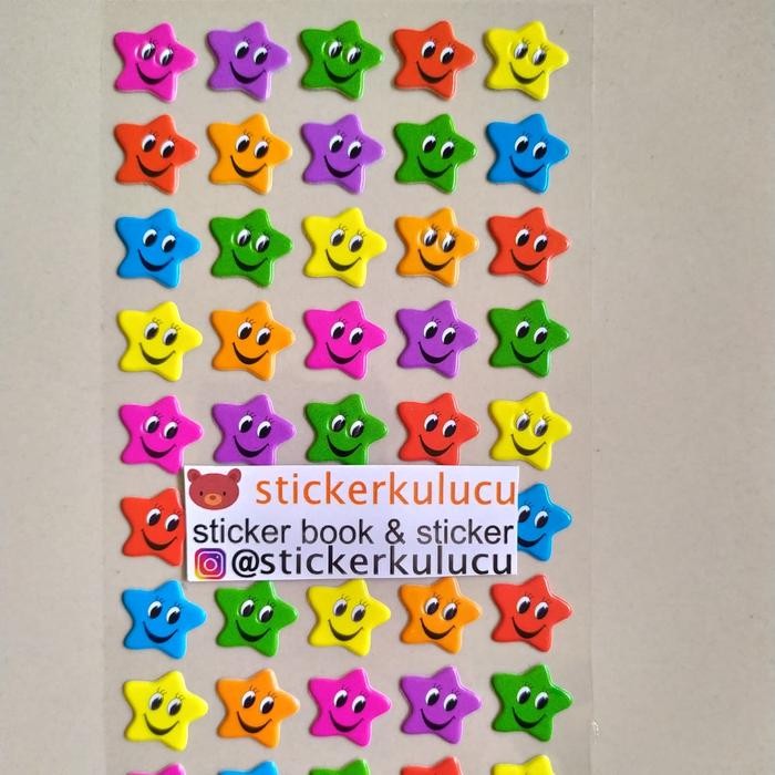 

AT Stiker anak timbul STAR SMILE 10x22cm