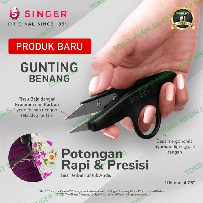 

AT Mesin Jahit Singer - Gunting Benang - Gunting Cekrik