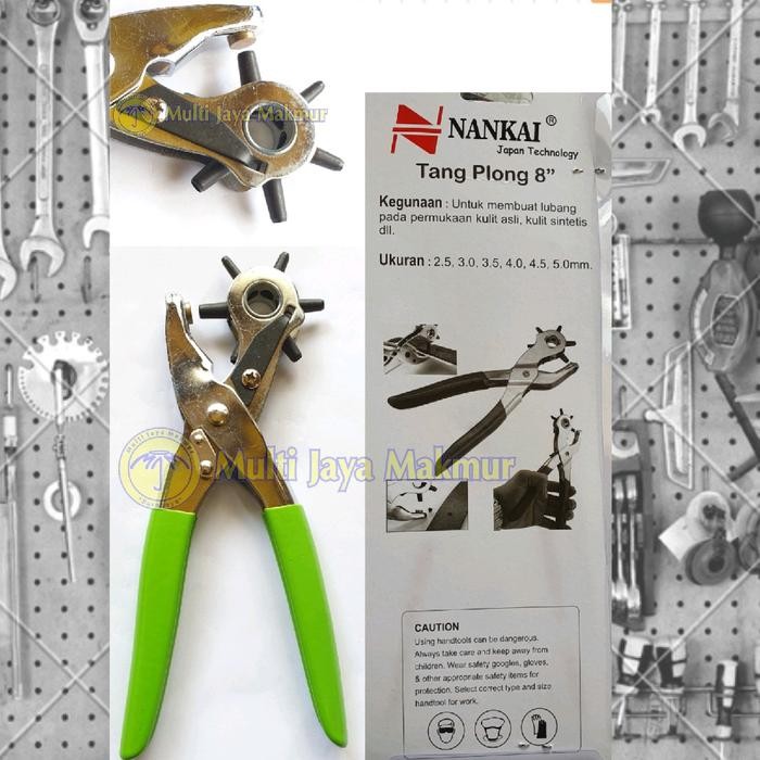 

AT Tang Pembolong Ikat Pinggang Sabuk Alat Pelubang Ikat pinggang Gesper Kulit Hole Karet