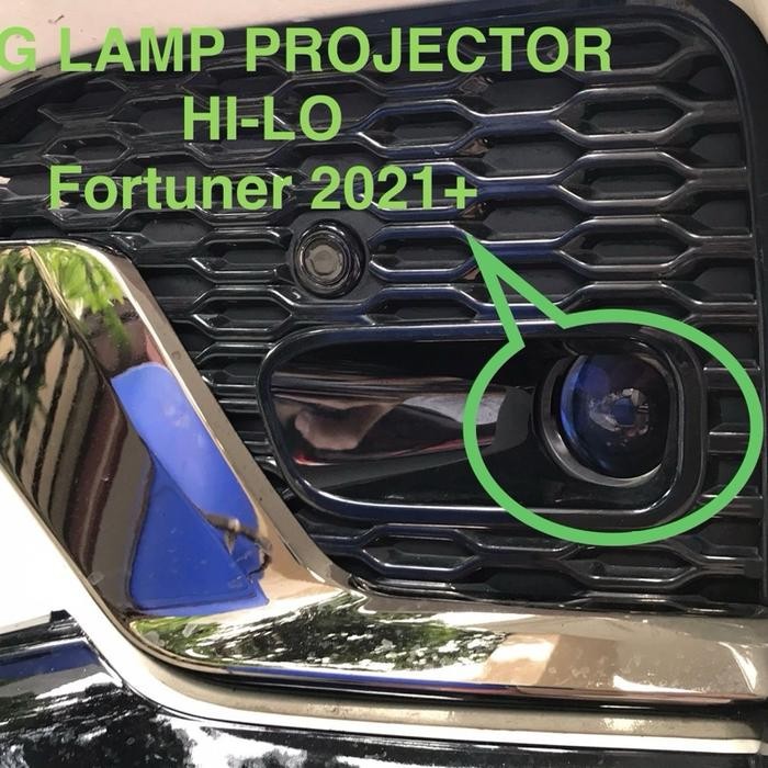 Fog lamp new Fortuner GR TRD VRZ 21-23 facelift projector BiLed Hi Lo