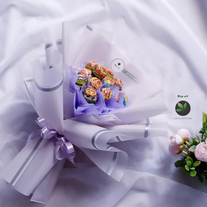 

Hadiah Buket Permen Chupa Chups - Buket Candy Lolipop Gift