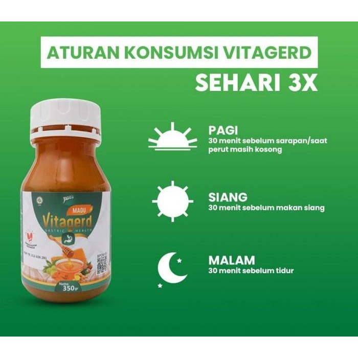 

Madu Vitagerd Herbal Obat Gerd Dan Asam Lambung Original Asli Ori