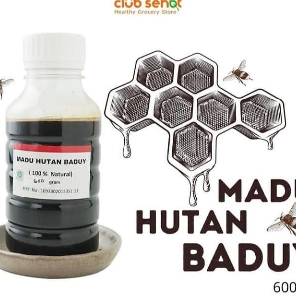 

Club Sehat - Madu Baduy Hitam 600Gr Asli