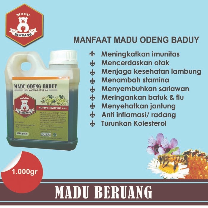 

Madu Beruang Odeng Baduy 1Kg Asli