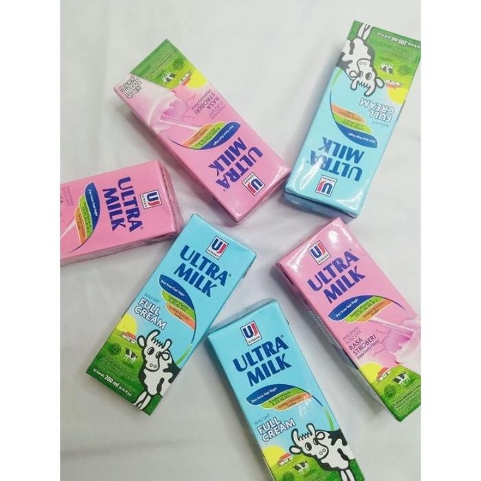 

(Expert) ULTRA MILK ( full cream ) ukuran 200ml 1 dus isi 24 pcs ( khusus / )