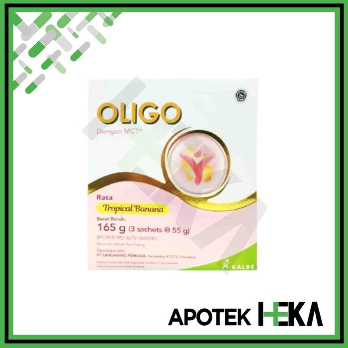 

(Expert) Oligo 165 g Tropical Banana - Susu untuk Malabsorbsi Saluran Cerna
