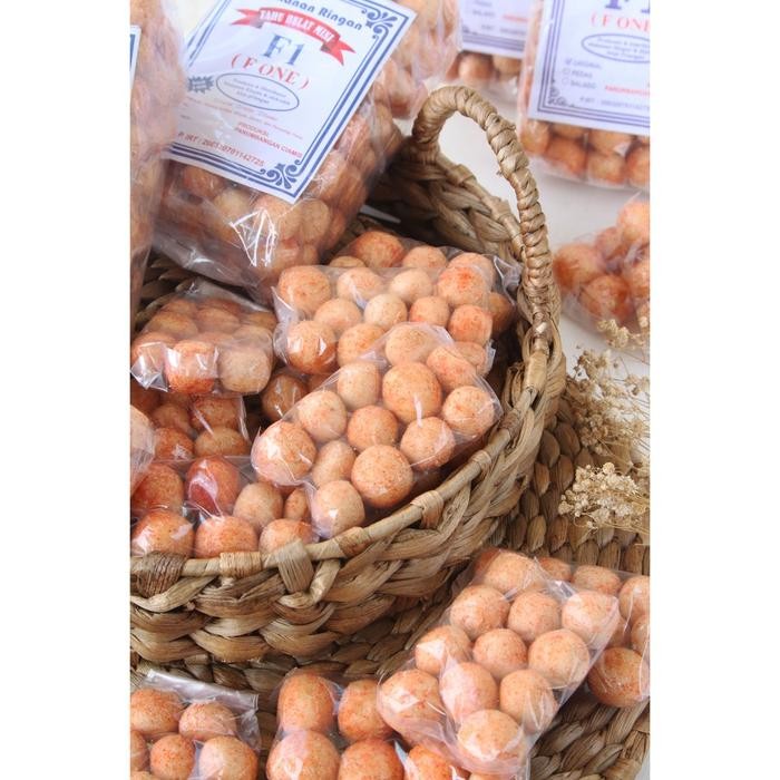 

(Expert) Tahu bulat kering mini Balado Kemasan pasar/warung 500 rupiah