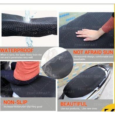 (Expert) SARUNG JOK SEPEDA MOTOR cover alas duduk jaring universal tahan panas