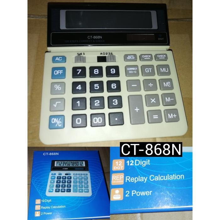 

Kalkulator ATN CT-868N 12 Digit