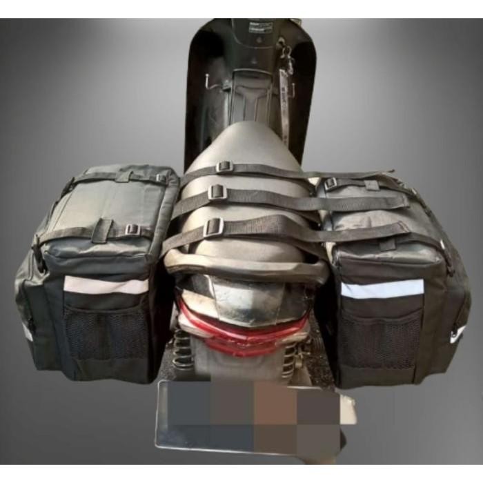 (Expert) tas motor / sidebag / tas touring motor free raincover