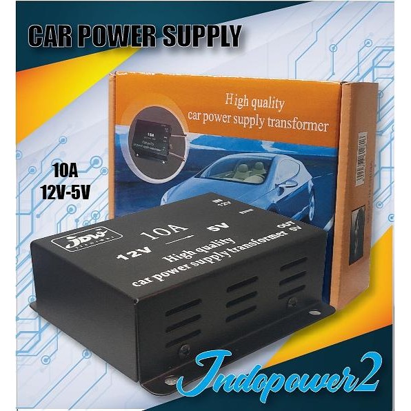 Converter penurun tegangan Dc 12 v to 5 v 10 a step down 12V ke 5V 10A