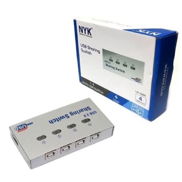 

NYK Splitter 4 Port Usb Printer