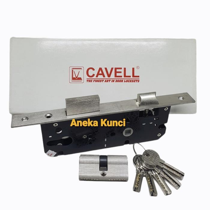 Body kunci pintu Cavell 40 mm komputer key