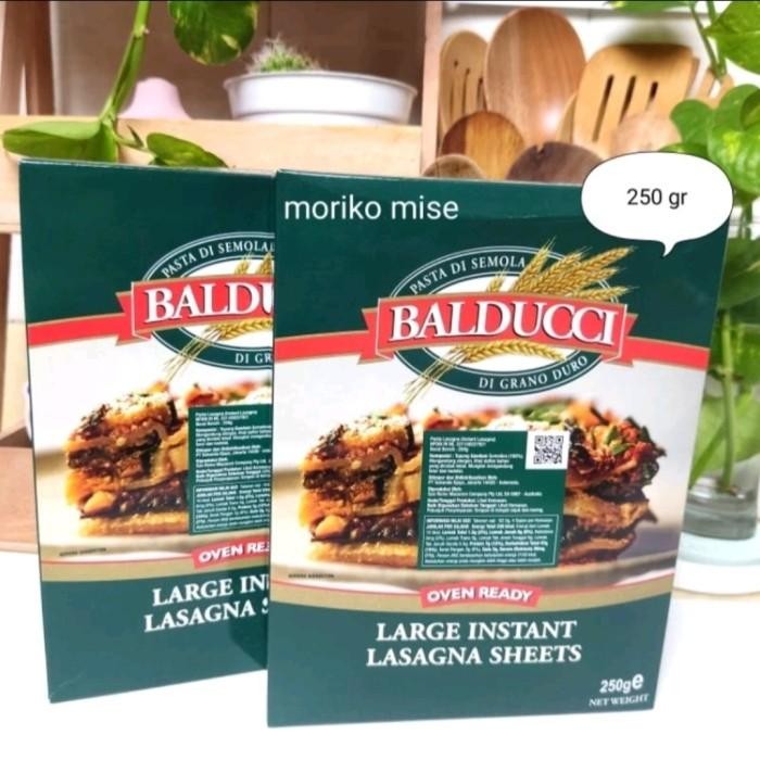 

(Expert) balducci lasagna instant / lasagna sheet 250 gr / lasagna balducci