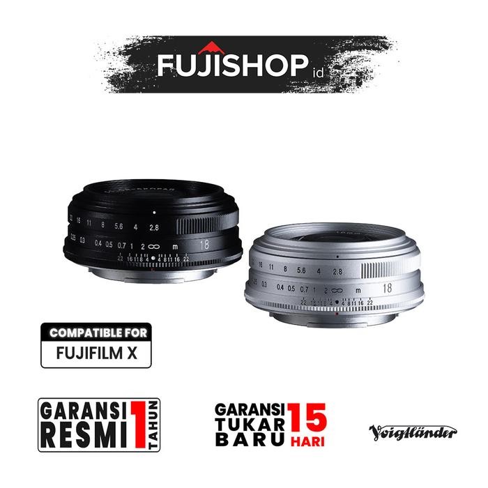 Voigtlander Color Skopar 18mm f2.8 Fuji Aspherical Lens