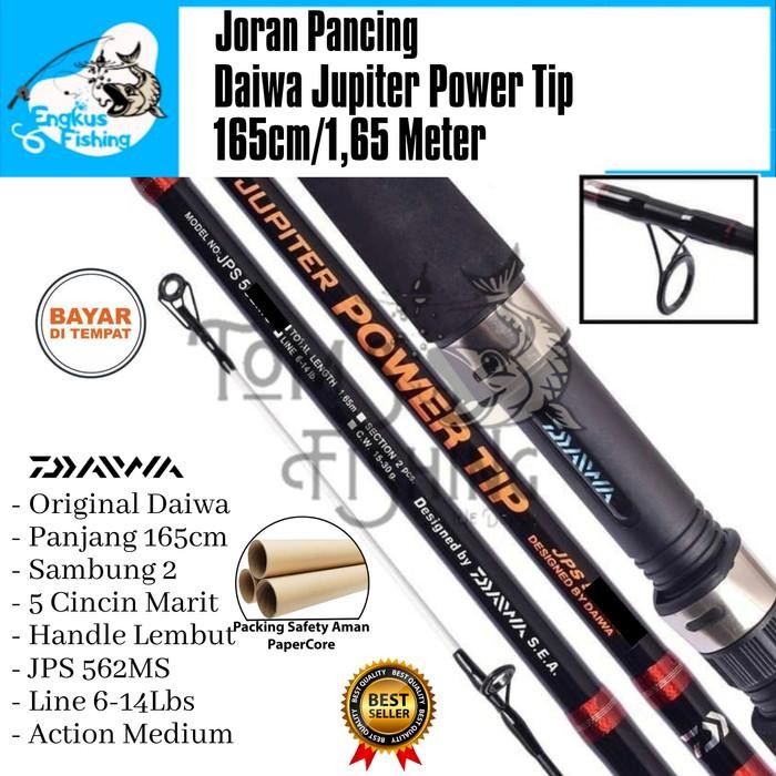 Joran Daiwa Jupiter Power Tip 562 165cm Original Daiwa