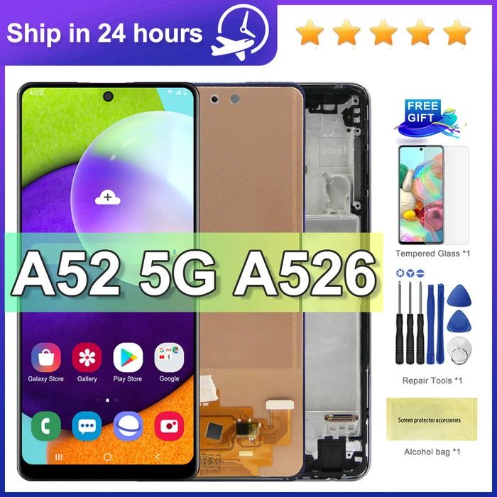 For Samsung A52 5G A526 A5260 A526B A526FDS LCD Display Touch Sc