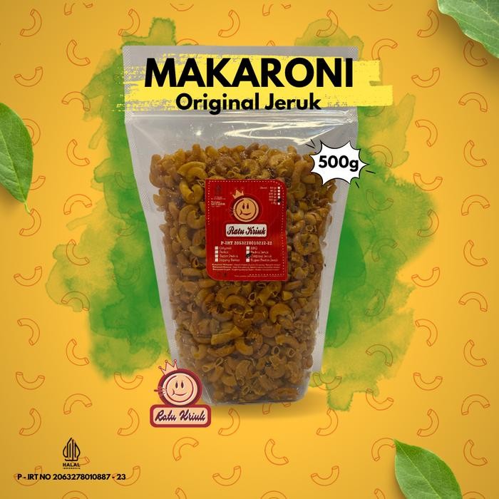 

New 500gr Makaroni / Macaroni Goreng Kriuk