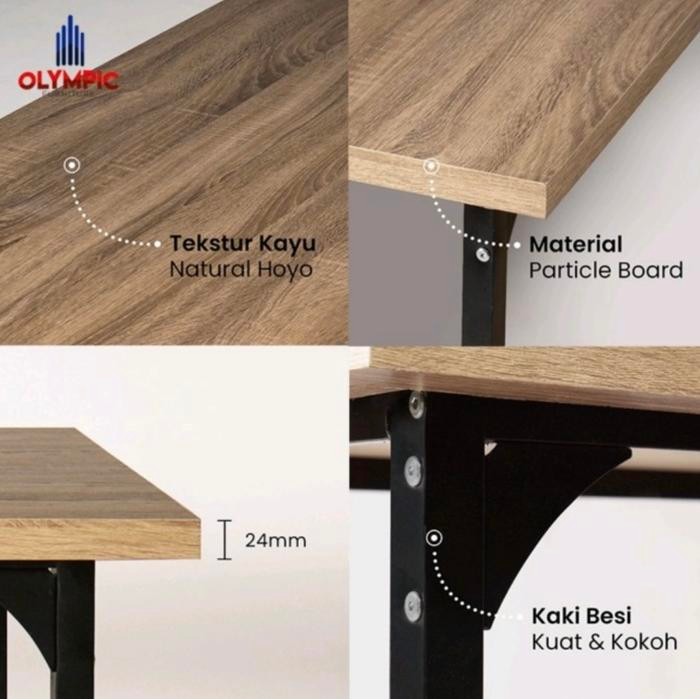 Meja Makan Eira Olympic