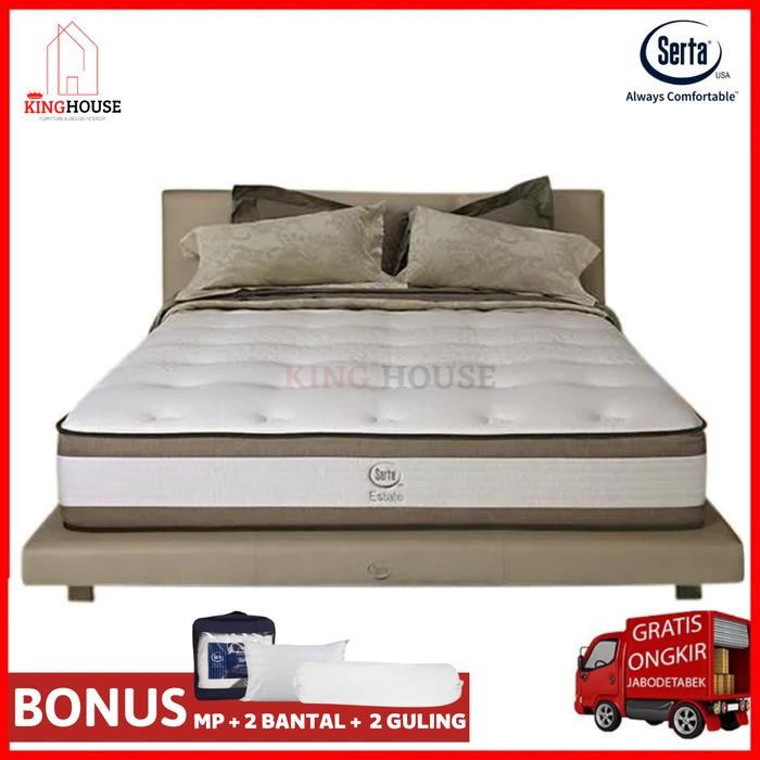 Kasur Springbed Serta Estate ( Fullset )