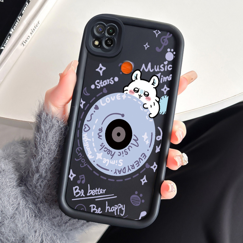 Casing Hp Xiaomi Redmi 9C Redmi 9C NFC Redmi 10A POCO C31 Case Casing Rekaman kartun Kasing HP Silik