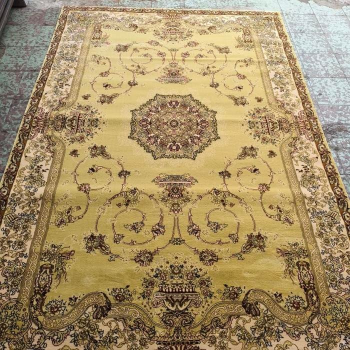 Karpet Permadani Turki Asli Bahan Polifilene Size 2X3