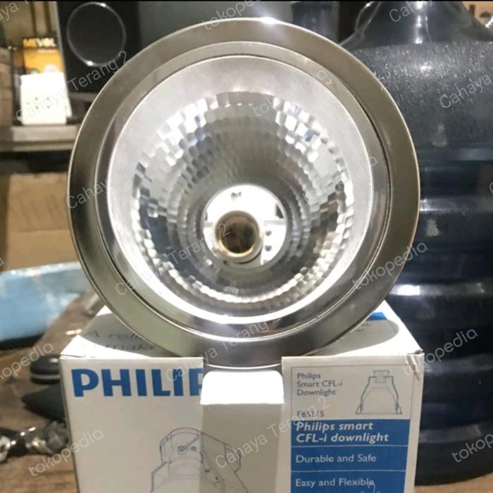 Downlight Philips 5 inch Putih/Kap Downlight Philips FBS-115 5" E27