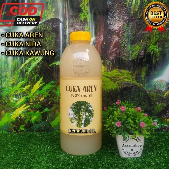 

Cuka Aren Nira Kaung Kawung 1000Ml 1 Liter Botol -Gratisongkir