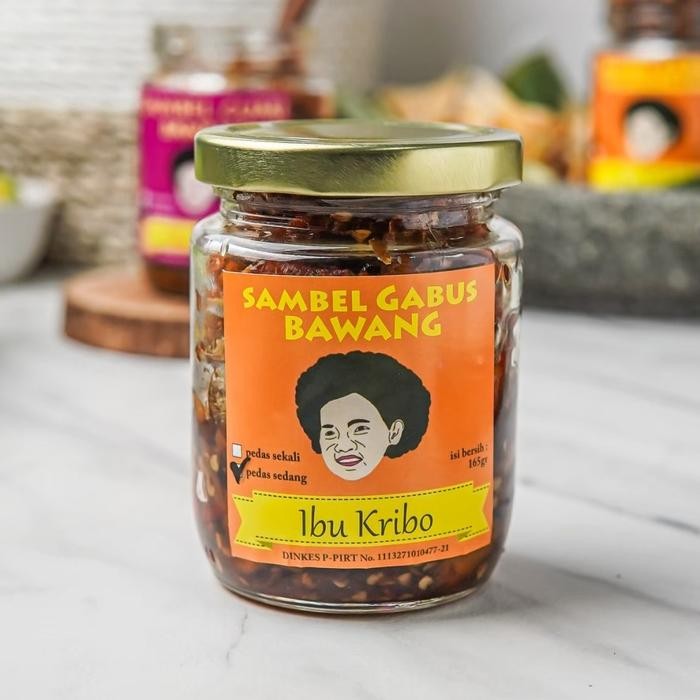 

Sambel Gabus Bawang Sambel Ibu Kribo -Gratisongkir