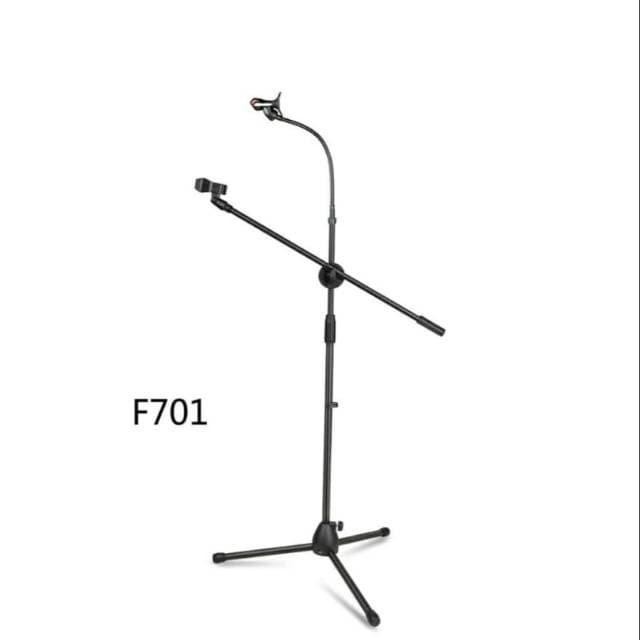 STAND MICROPHONE PLUS HOLDER HP STAND MIC BERDIRI