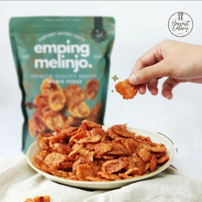 

Emping Melinjo Harvest 330G Pedas Manis