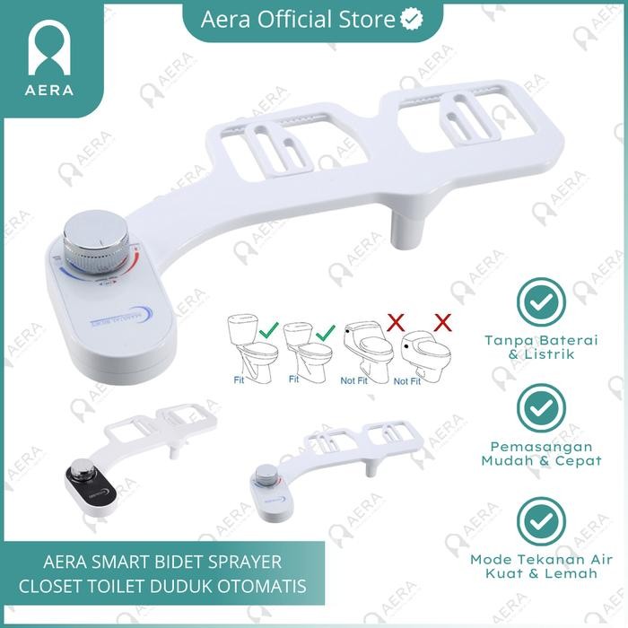 Wolbin Aera Bidet Shower Sprayer Closet Toilet Duduk Otomatis Bidet Sprayer