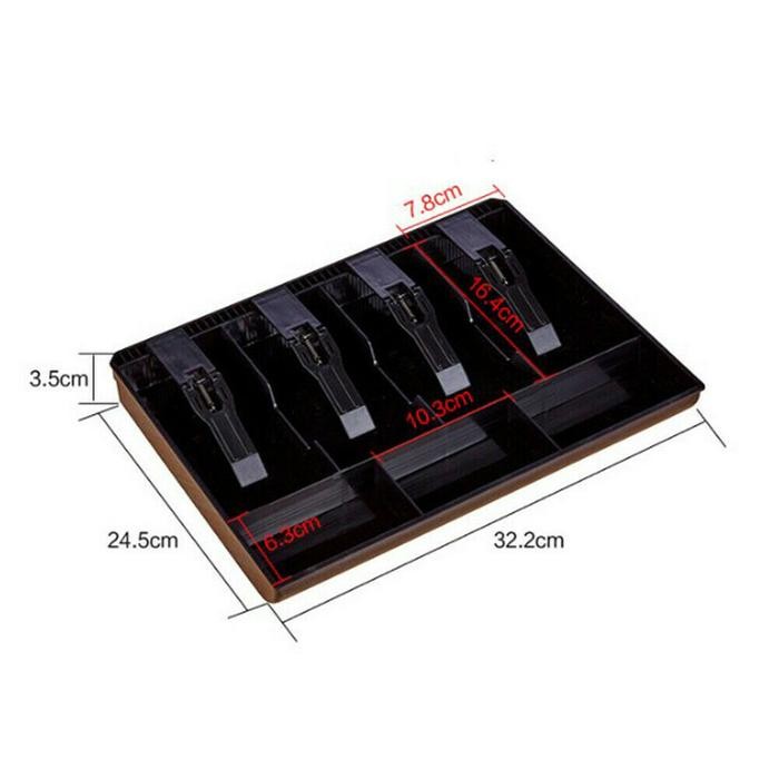 Laci Kasir Uang 4/5 Kisi Laci Uang Laci Kasir Sekat Kotak Uang Kasir