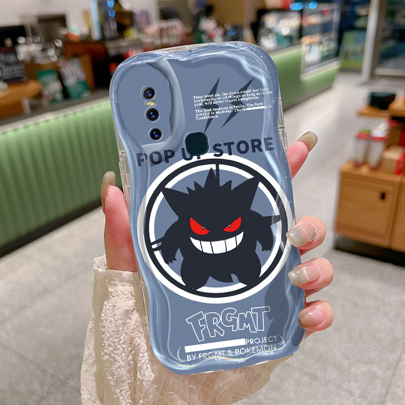 Casing Hp Untuk VIVO V15 VIVO V15 Pro VIVO V20 Pro VIVO S7 Case Casing pola Setan hitam Kasing HP So