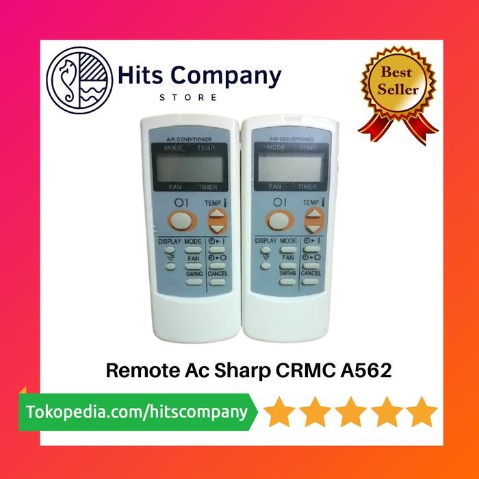 Remote Ac Sharp CRMC A562